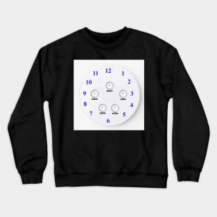 World Clock Crewneck Sweatshirt